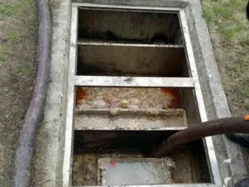 前进隔油池清理