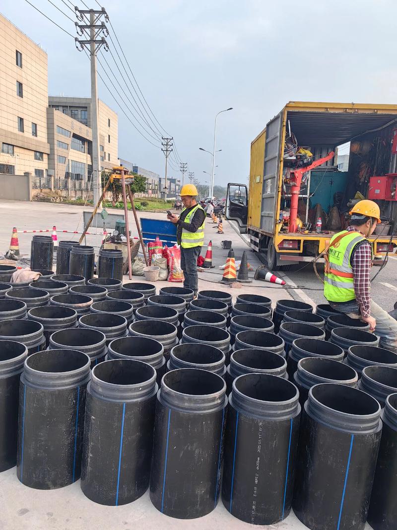 前进管道短管置换