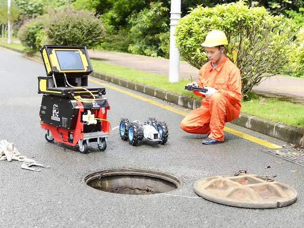 前进管道机器人检测