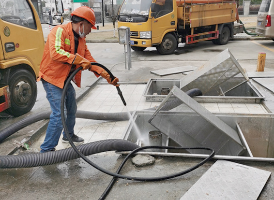 前进隔油池清理